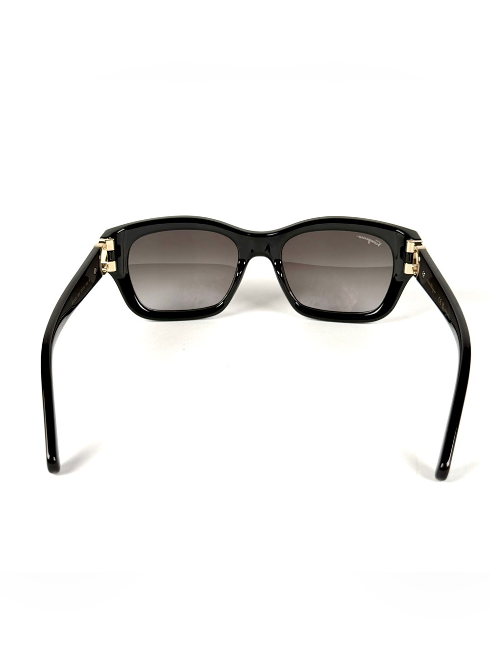 Salvatore Ferragamo SF1012S Black Cat-Eye Sunglasses | Full Inclusion | New - Picture 6 of 9